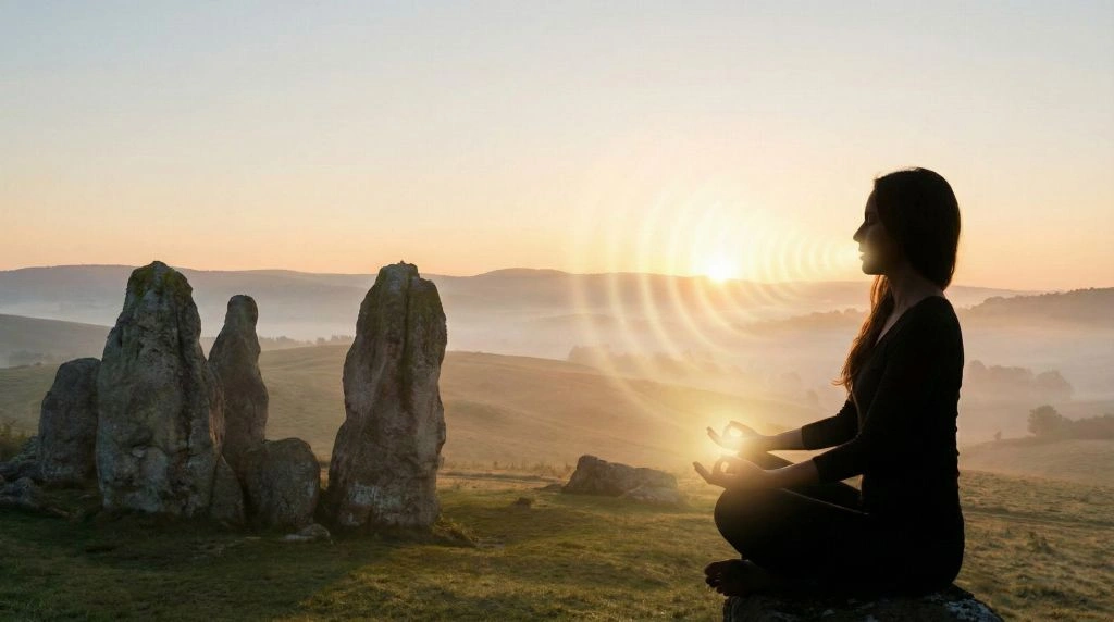 Ancient mantra meditation practice with modern scientific understanding