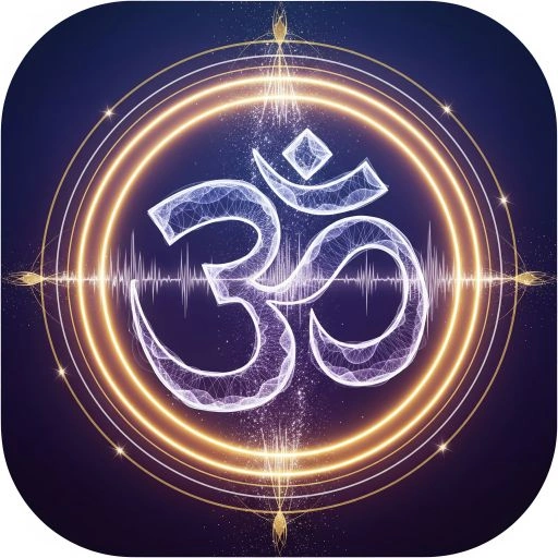The Om symbol representing universal consciousness